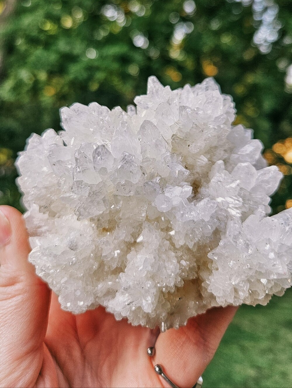 Angel Aura Quartz Cluster